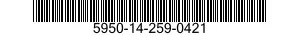 5950-14-259-0421  5950142590421 142590421