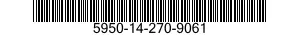 5950-14-270-9061  5950142709061 142709061
