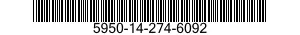 5950-14-274-6092  5950142746092 142746092