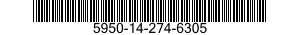 5950-14-274-6305  5950142746305 142746305