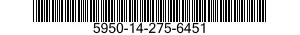 5950-14-275-6451  5950142756451 142756451