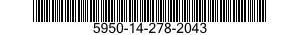 5950-14-278-2043 TRANSFORMER,CURRENT 5950142782043 142782043