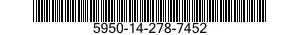 5950-14-278-7452  5950142787452 142787452