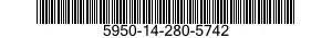 5950-14-280-5742 COIL ASSEMBLY,RADIO FREQUENCY 5950142805742 142805742