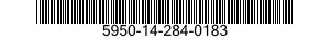 5950-14-284-0183  5950142840183 142840183