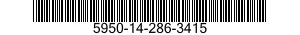 5950-14-286-3415  5950142863415 142863415