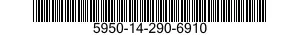 5950-14-290-6910  5950142906910 142906910