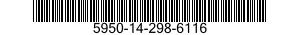 5950-14-298-6116  5950142986116 142986116