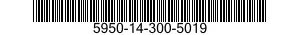 5950-14-300-5019  5950143005019 143005019