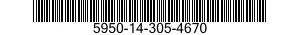 5950-14-305-4670  5950143054670 143054670