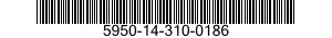 5950-14-310-0186  5950143100186 143100186