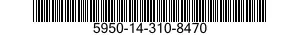 5950-14-310-8470 COIL,RADIO FREQUENCY 5950143108470 143108470