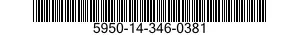 5950-14-346-0381  5950143460381 143460381