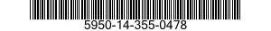 5950-14-355-0478  5950143550478 143550478