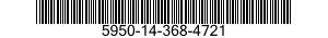 5950-14-368-4721 COIL,RADIO FREQUENCY 5950143684721 143684721