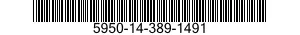 5950-14-389-1491 COIL,RADIO FREQUENCY 5950143891491 143891491
