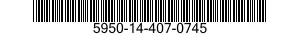 5950-14-407-0745 COIL,RADIO FREQUENCY 5950144070745 144070745