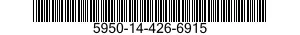 5950-14-426-6915 TRANSFORMER,RADIO FREQUENCY 5950144266915 144266915