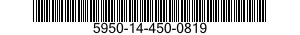 5950-14-450-0819 TRANSFORMER,CURRENT 5950144500819 144500819