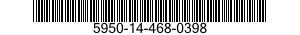 5950-14-468-0398 COIL,RADIO FREQUENCY 5950144680398 144680398