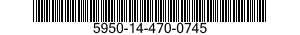 5950-14-470-0745 COIL,TELEPHONE 5950144700745 144700745