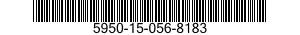 5950-15-056-8183 TRANSFORMER,AUDIO FREQUENCY 5950150568183 150568183