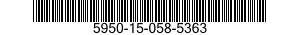 5950-15-058-5363 TRANSFORMER 5950150585363 150585363