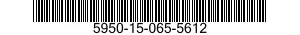 5950-15-065-5612 COIL,RADIO FREQUENCY 5950150655612 150655612