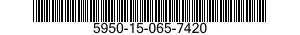 5950-15-065-7420 TRANSFORMER,SYNCHRO OVERLOAD 5950150657420 150657420