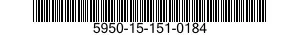 5950-15-151-0184 TRANSFORMER,CURRENT 5950151510184 151510184