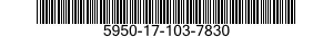 5950-17-103-7830 TRANSFORMER,POWER 5950171037830 171037830