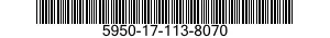 5950-17-113-8070 CORE,ELECTROMAGNETIC COMPONENT 5950171138070 171138070