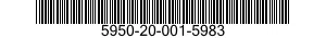 5950-20-001-5983 TRANSFORMER,POWER 5950200015983 200015983