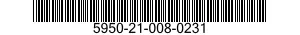 5950-21-008-0231 COIL,ELECTRICAL 5950210080231 210080231