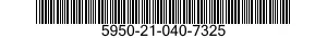 5950-21-040-7325  5950210407325 210407325