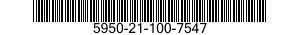 5950-21-100-7547  5950211007547 211007547
