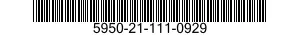 5950-21-111-0929  5950211110929 211110929
