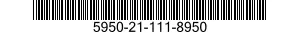 5950-21-111-8950 COIL,RADIO FREQUENCY 5950211118950 211118950