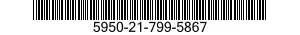 5950-21-799-5867 COIL,ELECTRICAL 5950217995867 217995867