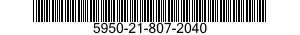 5950-21-807-2040  5950218072040 218072040