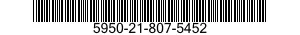 5950-21-807-5452  5950218075452 218075452