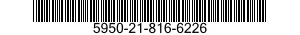 5950-21-816-6226 COIL,RADIO FREQUENCY 5950218166226 218166226