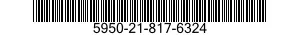 5950-21-817-6324  5950218176324 218176324