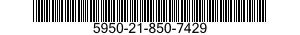 5950-21-850-7429  5950218507429 218507429
