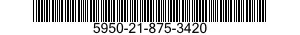 5950-21-875-3420  5950218753420 218753420