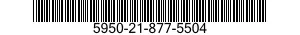 5950-21-877-5504 CORE,ADJUSTABLE TUNING 5950218775504 218775504