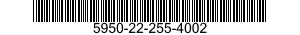 5950-22-255-4002  5950222554002 222554002