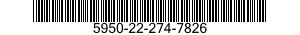 5950-22-274-7826 TRANSFORMER,VARIABL 5950222747826 222747826