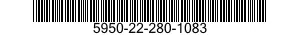 5950-22-280-1083  5950222801083 222801083