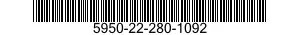 5950-22-280-1092  5950222801092 222801092